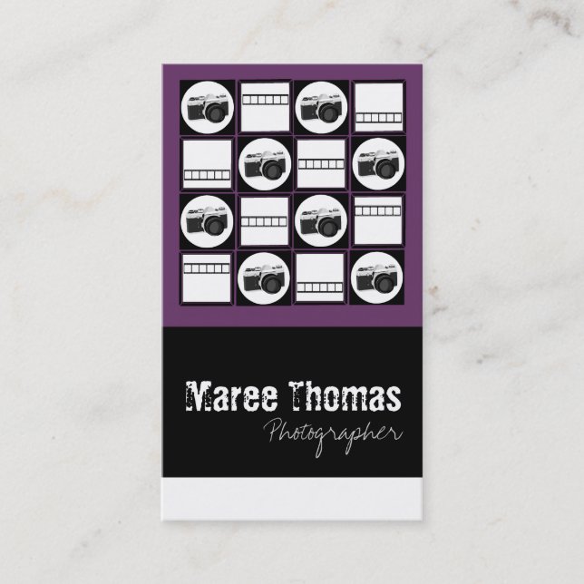 Photographer Business Cards (Front)