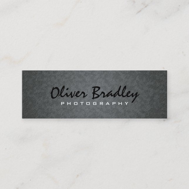 Photographer - Business Cards (Front)
