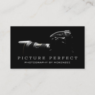 Photographer  Camera Business Card