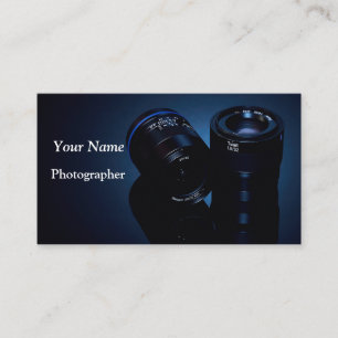 Photographer Camera Business Card