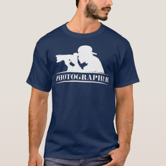 Photographer Camera Photography Photojournalist Le T-Shirt