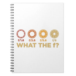 Photographer Camera Profession Photography Gift Notebook