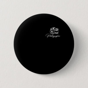 Photographer Cameraman Camera Photography Focus Gi 6 Cm Round Badge