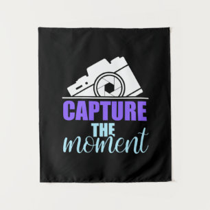 Photographer Capture The Moments Tapestry
