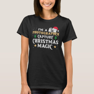Photographer Christmas Magic T-Shirt