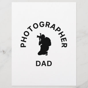 Photographer Dad Custom Letterhead
