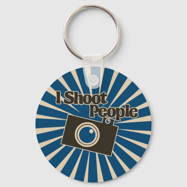 Photographer Design Key Ring (Front)