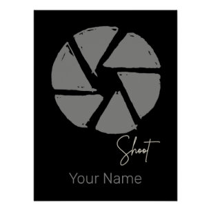 Photographer Design Vintage Aperture Retro Camera Poster