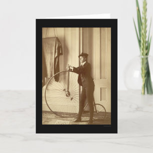 Photographer Frances Johnston Dressed as Man 1895 Card