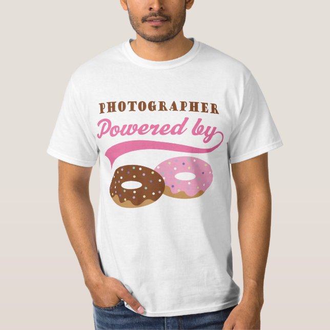 Photographer Funny Gift T-Shirt (Front)