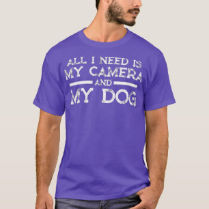Photographer Gift Funny Photography Fan Camera T-Shirt