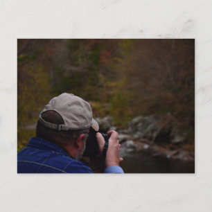Photographer in Cherokee National Forest Postcard