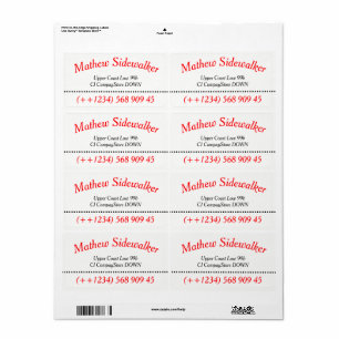 Photographer Line Fitted Retro Labels