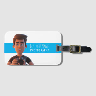 photographer luggage tag