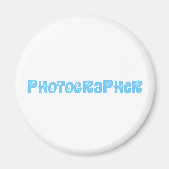 Photographer Magnet (Front)