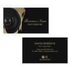 Photographer Modern Black & Gold Photography