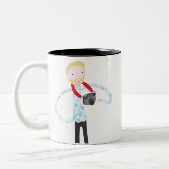 Photographer Mug by Alex Leach (Left)