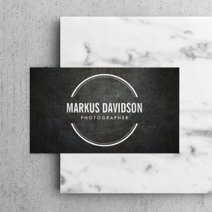 Photographer Photography Camera Lens Business Card