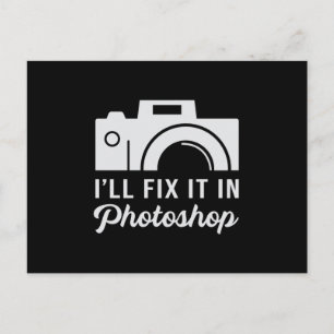 Photographer Photography Lens Camera Funny Gift Postcard