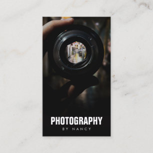 Photographer Photography QR Code Photo Business Card