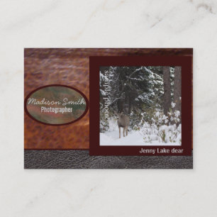Photographer Portfolio Business Card