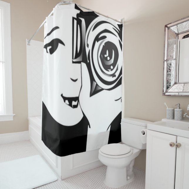 Photographer Shower Curtain (In Situ)