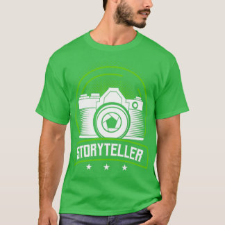 Photographer Storyteller Professional Camera  T-Shirt