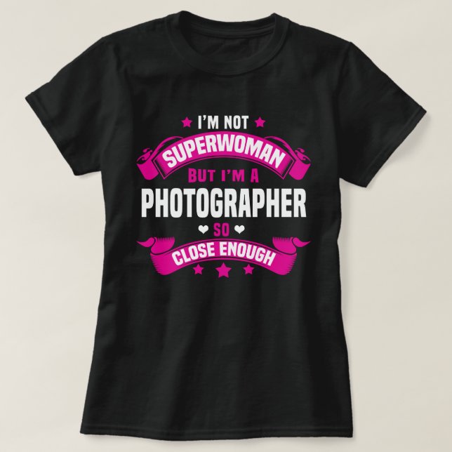 Photographer T-Shirt (Design Front)