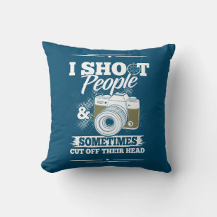 Photographer Take People Everyday Cushion