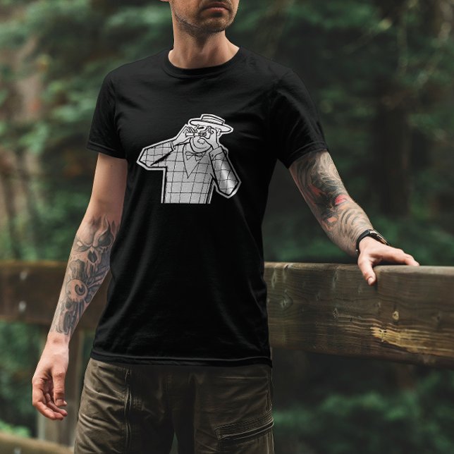 Photographer with vintage spy camera caricature T-Shirt (Creator Uploaded)