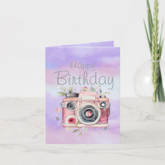 Photographer's Birthday Card
