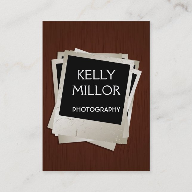 Photographers Business Card (Front)