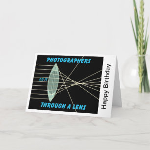 photographers do it thru a lens card