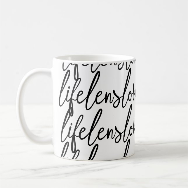 Photographer's Mug | LIFE LENS LOVE (Left)