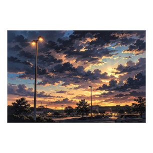 Photographic Landscape Art Edited (Better Quality) Photo Print