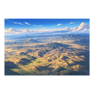 Photographic Landscape Art Edited (Better Quality) Photo Print