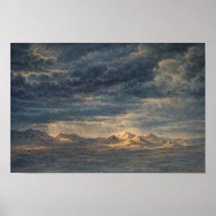Photographic Landscape Art Edited Poster