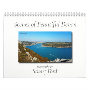 Photographic Scenes of Beautiful Devon, England - Calendar