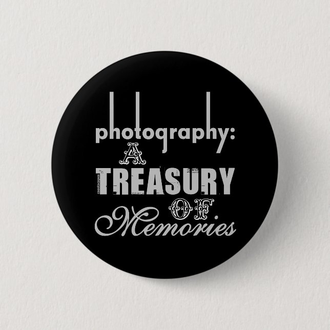 Photography A Treasury of Memories 6 Cm Round Badge (Front)