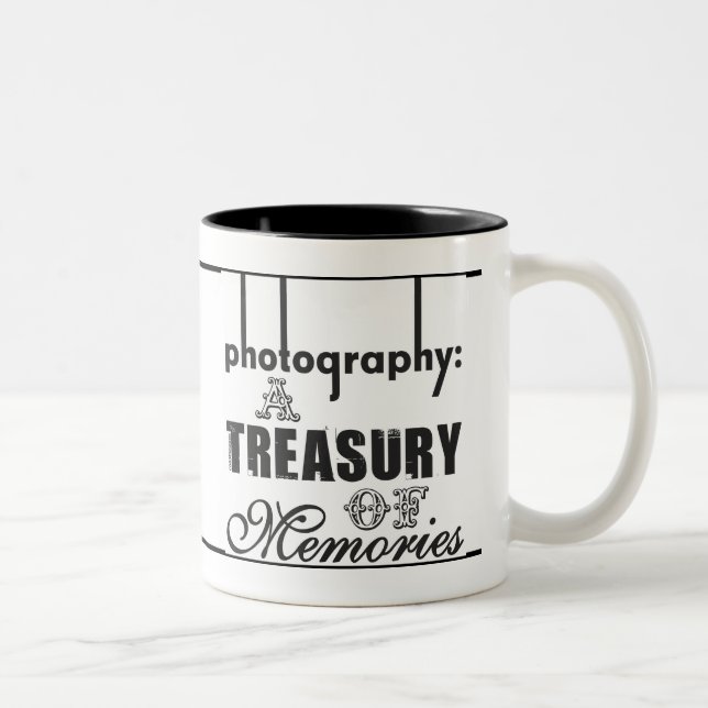 Photography A Treasury of Memories Two-Tone Coffee Mug (Right)