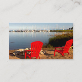 Photography Boating Business Card Nature