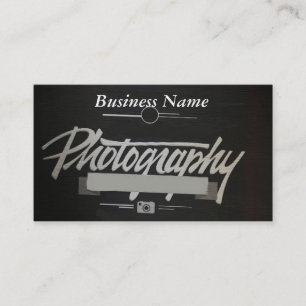 Photography Business Card