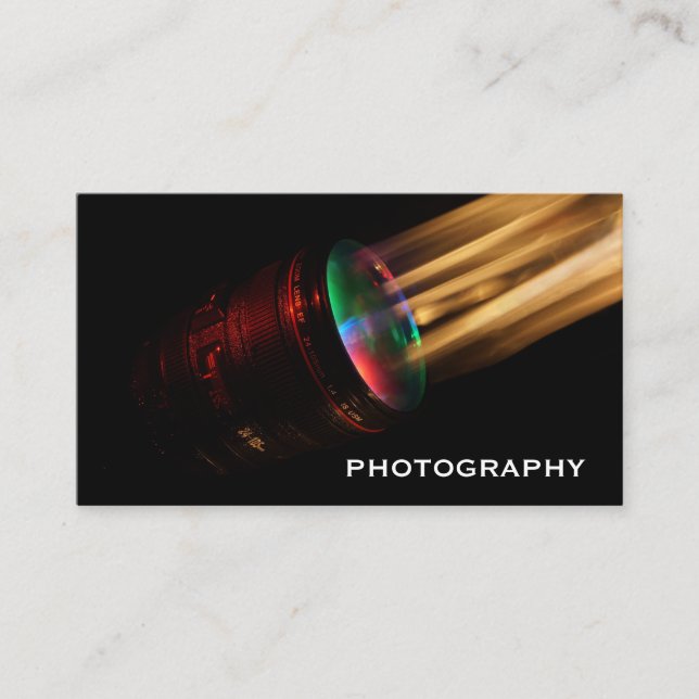 Photography Business Card (Front)