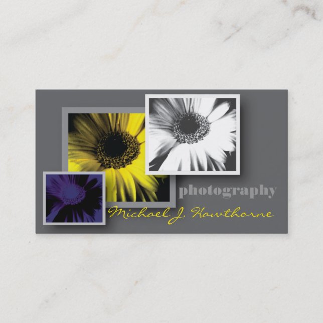 Photography Business Card (Front)