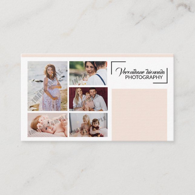 Photography Business Card (Front)