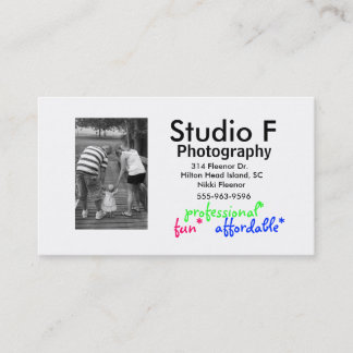 Photography Business Card