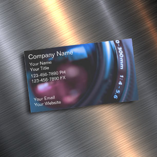 Photography Business Card Magnets