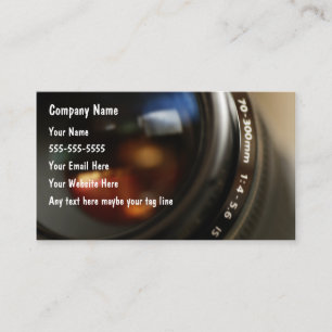 Photography Business Cards