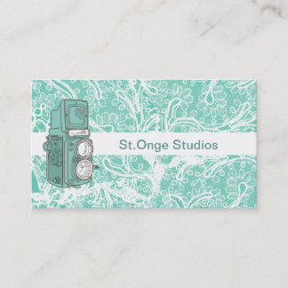 Photography Business Cards Vintage Camera
