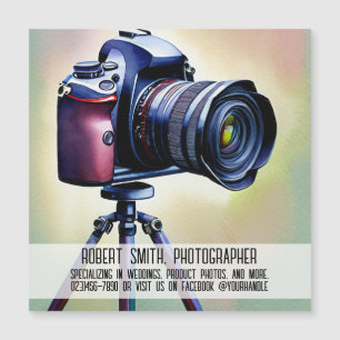 Photography Business Magnetic Card